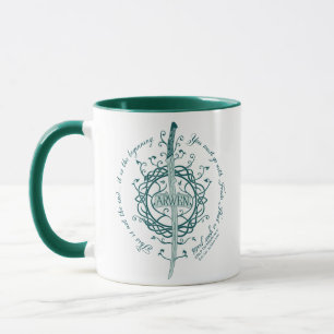 ARWEN™ Elben-Schwert Zitat Tasse