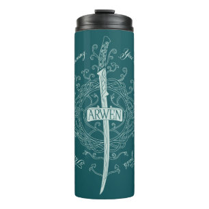 ARWEN™ Elben-Schwert Zitat Thermosbecher