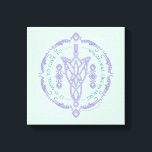 ARWEN™ Evenstar Quote Graphic Leinwanddruck<br><div class="desc">Embrace the grace and strength of Middle-earth™ with this elegant Lord of the Rings™ design inspired by Arwen™ and the timeless beauty of Elven artistry. At the center, an intricate Evenstar-style motif is framed by delicate scrollwork and flowing ornamental details, creating a refined, symmetrical composition. Encircling the design is the...</div>