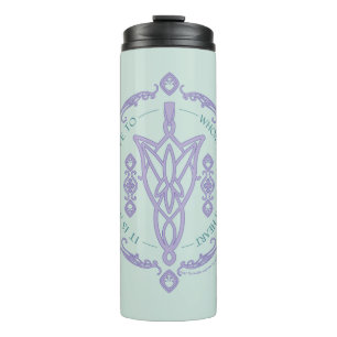 ARWEN™ Evenstar Zitat-Grafik Thermosbecher