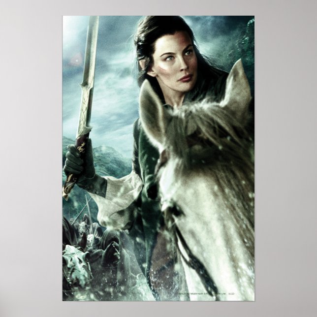 ARWEN™ in Schnee und Schwert Poster (Vorne)