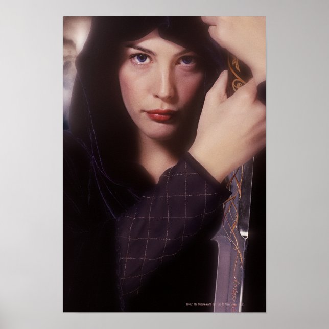 ARWEN™ mit Schwert Poster (Vorne)