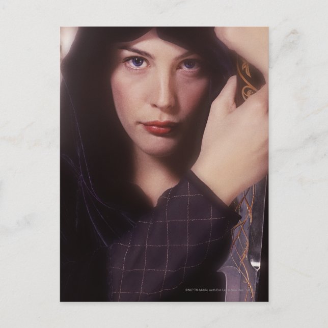 ARWEN™ mit Schwert Postkarte (Vorderseite)