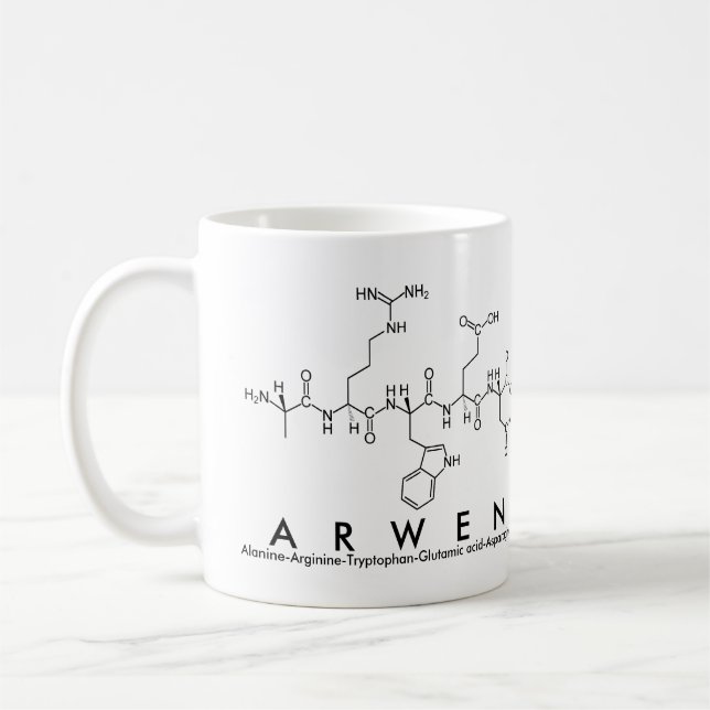 Arwen peptide nom mug (Gauche)