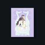 ARWEN™ "Share One Lifetime With You" Graphic Leinwanddruck<br><div class="desc">Celebrate one of the most romantic moments in Middle-Earth™ with this breathtaking Lord of the Rings™ design inspired by Arwen™. Illustrated in an elegant, storybook style, Arwen stands framed by flowing Elven drapery and delicate vine motifs, her serene expression capturing timeless grace and devotion. Beneath her, the beloved quote reads,...</div>