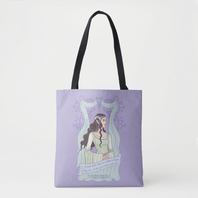 ARWEN™ "Teile Ein Leben Mit Dir" Grafik Tasche (Vorderseite)