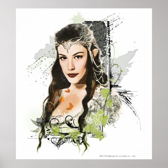ARWEN™ Vector Collage Poster (Vorne)