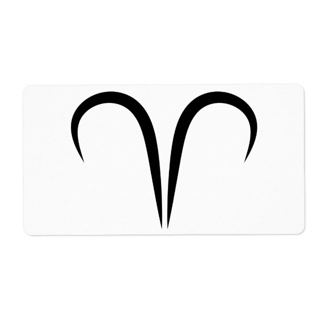 ary ares griechisches astrologisches Symbol zodiac (Vorne)