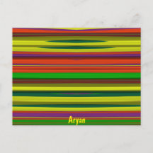 ARYAN ~ 3D Design Pattern ~ Weihnachtsfarben~