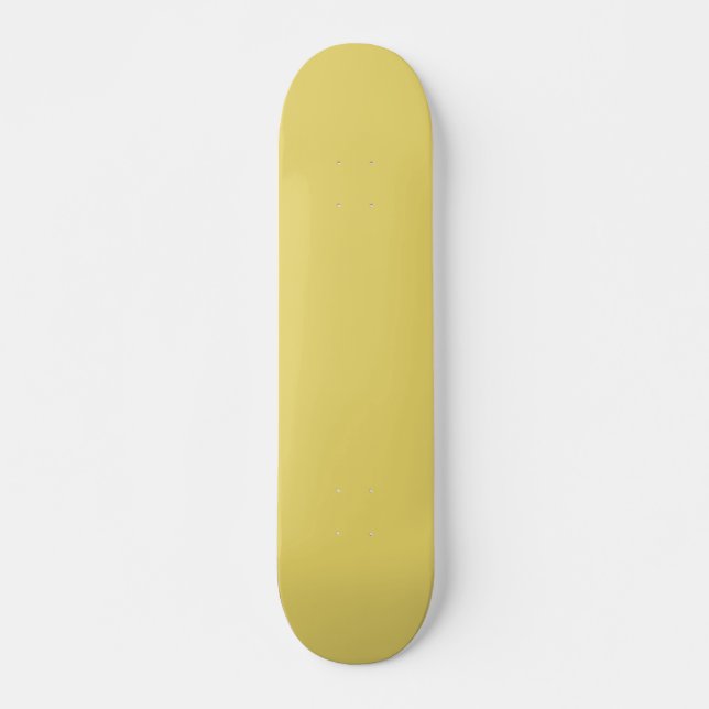 Arylide yellow (solid color)  Skateboard (Vorne)