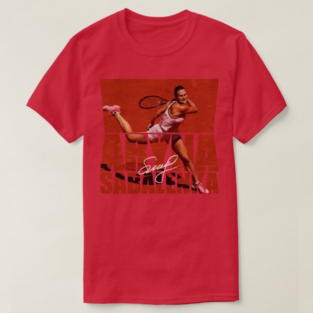 Aryna Sabalenka T-Shirt (Design vorne)