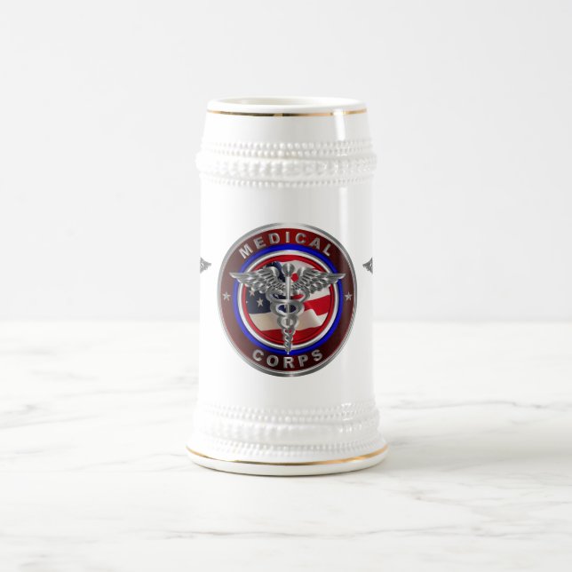 Ärzisches Korps Veteran Bierglas (Mittel)