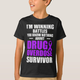 Arzneimittel Überdosierung Bewusstsein Warrior Sur T-Shirt