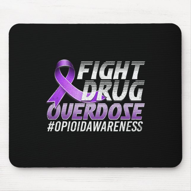 Arzneimittel Überdosierung Opioid Bewusstsein 2 Mousepad (Vorne)