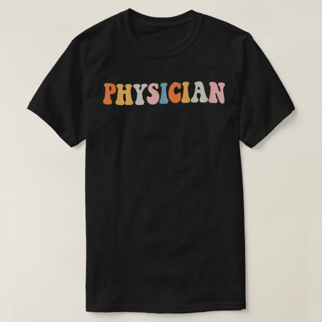 Arzt Ärztin Ärztin Leben Medizinische Berufliche H T-Shirt (Design vorne)