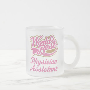 Arzt-Assistenten-Geschenk Mattglastasse