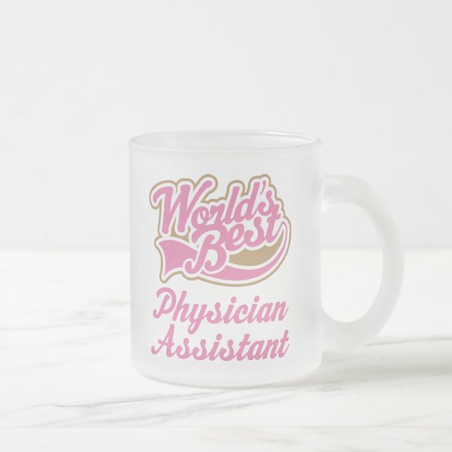 Arzt-Assistenten-Geschenk Mattglastasse (Rechts)