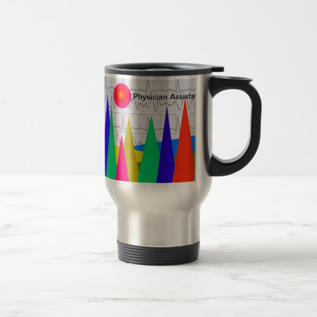 Arzt-behilfliche Reise-Tasse künstlerisch Reisebecher (Rechts)