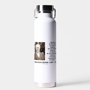 Arzt der Zukunft gibt keine Arzneimittel-Präventio Trinkflasche