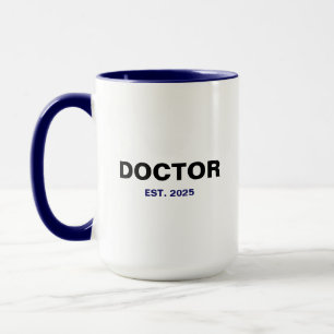 ARZT Est. Jahr Tasse