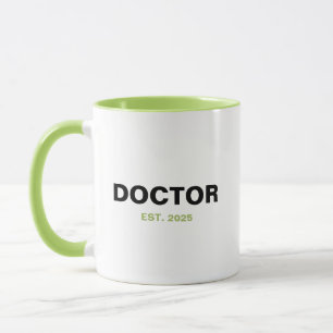 ARZT Est. Jahr Tasse