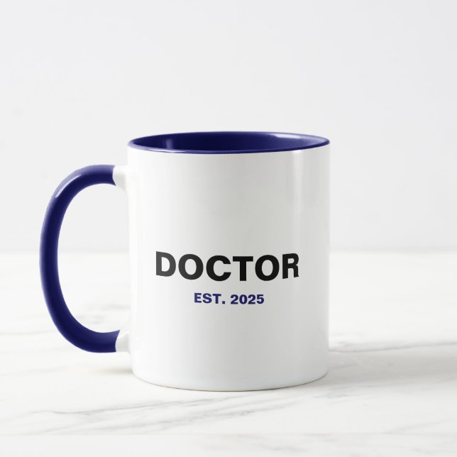 ARZT Est. Jahr Tasse (Links)