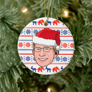 ARZT-FAUCI Weihnachten Keramik Ornament