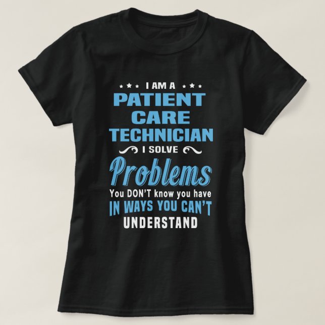 Arzt für Patientenversorgung T-Shirt (Design vorne)
