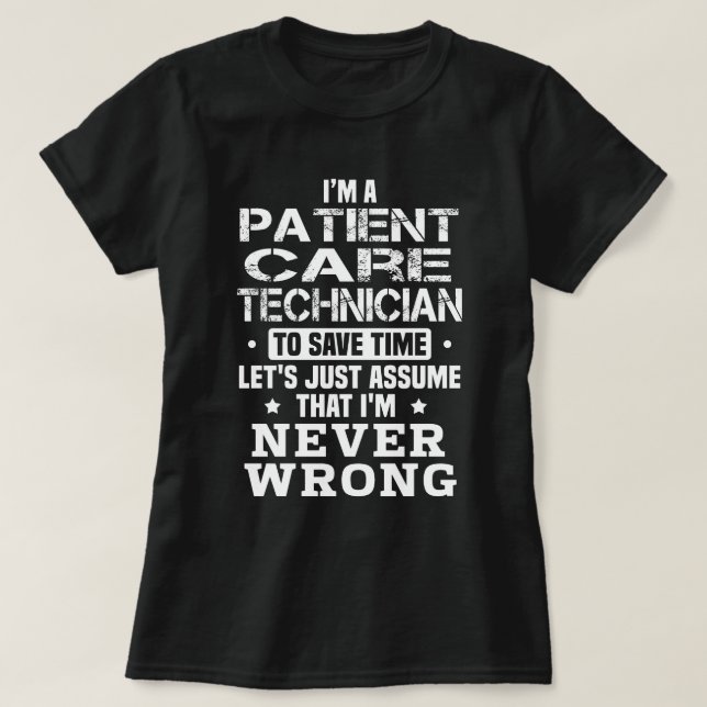 Arzt für Patientenversorgung T-Shirt (Design vorne)
