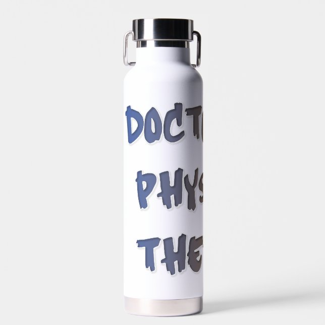 Arzt für Physikalische Therapie Trinkflasche (Vorne)