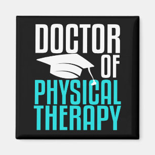 Arzt für Physikaltherapie Therapeut Abschluss Magnet