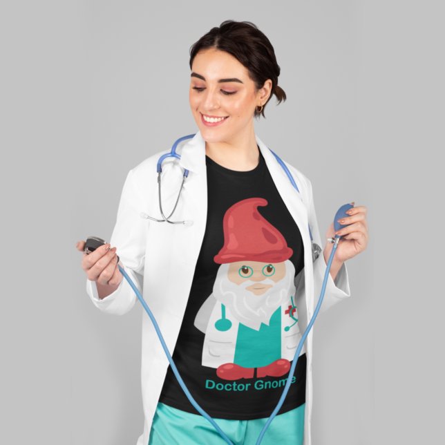 Arzt Gnome Medical Beruflich Unisex T-Shirt (Von Creator hochgeladen)