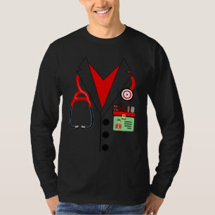 Arzt Halloween Med Schule Medizin Studenten Doktor T-Shirt