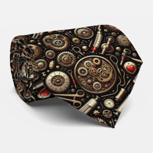 Arzt Krawatte Steampunk Arztpraxis Krawatte