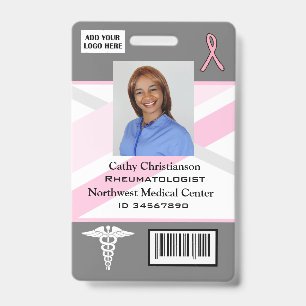 Arzt- oder Krankenschwester-Name-Badge-Scanner-Cod Ausweis