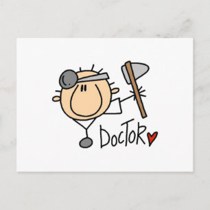 Arzt Postkarte