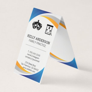 Arzt   Practice MD   Optometriker Visitenkarten