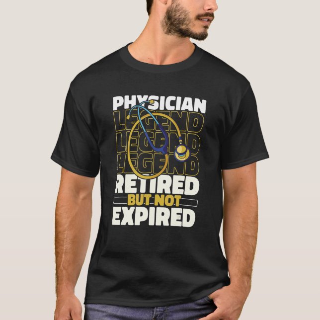 Arzt Remüde Doc Mediziner Arzt T-Shirt (Vorderseite)