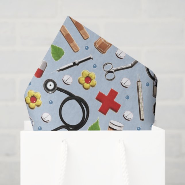 Arzt Seidenpapier (Geschenktüte)