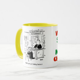 Arzt und Patient in der Operation des Arztes - Gut Tasse