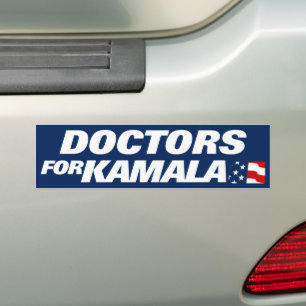 Ärzte für Kamala Harris 2024 Autoaufkleber