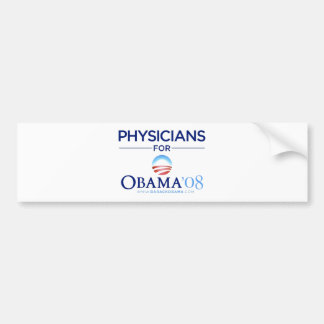 Ärzte für Obama Autoaufkleber