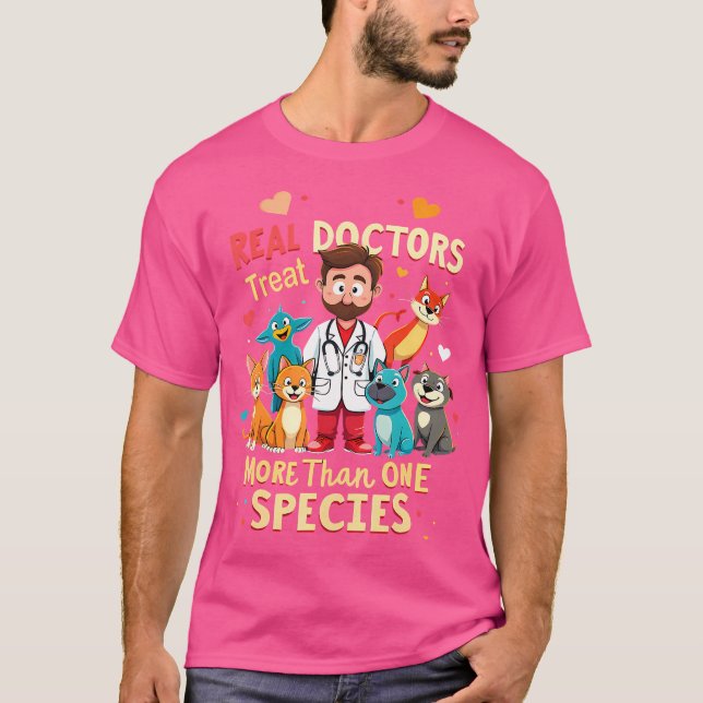 Ärzte Leckerei mehr als eine Tierart T-Shirt (Vorderseite)