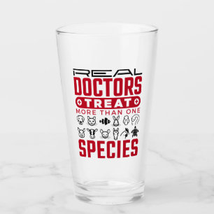 Ärzte Leckerei mehr als eine Tierart Tierarzt Glas
