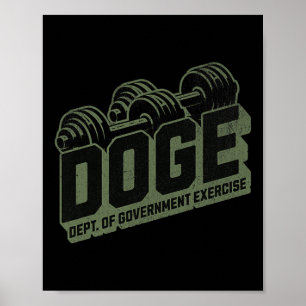 Ärzteabteilung Übung Doge Premiu Poster