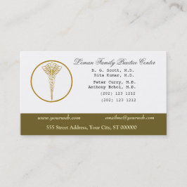 Ärzteamt und Berufung Terminkarte