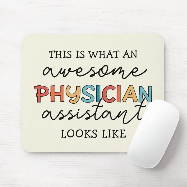 Ärzteassistent Funny Phantastisch PA Geschenke Mousepad (Mit Mouse)