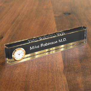 Ärztediplom für medizinische Geschenke Namensplakette