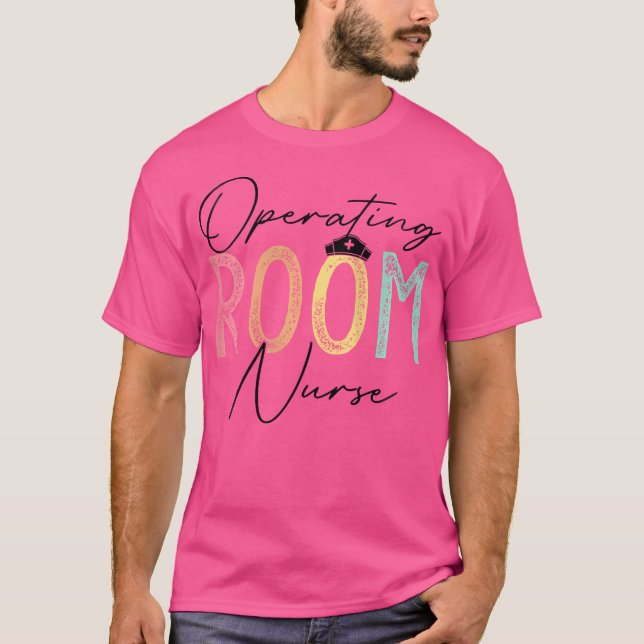 Ärzteschule für Krankenpflege im Operationssaal T-Shirt (Vorderseite)