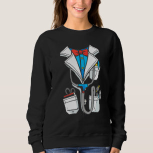 Ärzteschüler Kostüm Ultimate Uniform Party Wome Sweatshirt